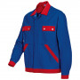 Comfort work jacket royal blue/red 1454-720-13 