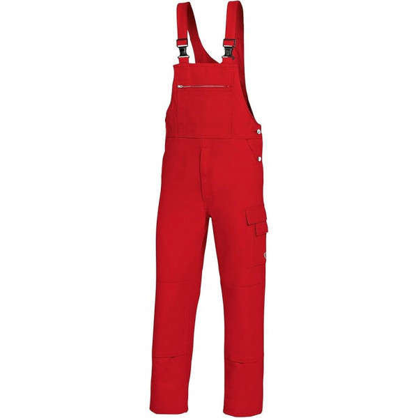 BP® Basic Work Bib & Brace 1482-060 with Knee Pad Pockets — 100% Cotton