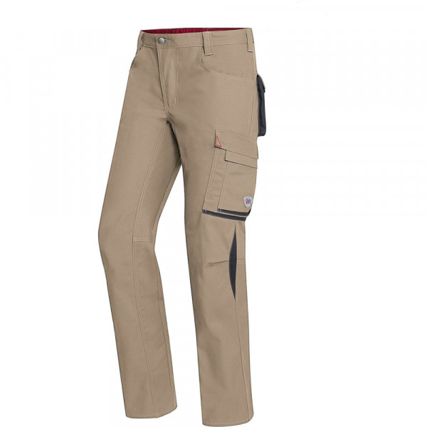 BP® Komfort Work Trousers 1796-720-40 — 305 gsm, Sahara/Anthracite