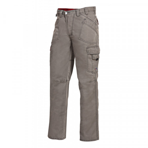 BP® Work Trousers 1885-585-51 with Cordura® Reinforcement, Stone Grey
