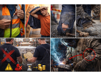 Aizsargapģērbi darbā: kā izvēlēties pareizi