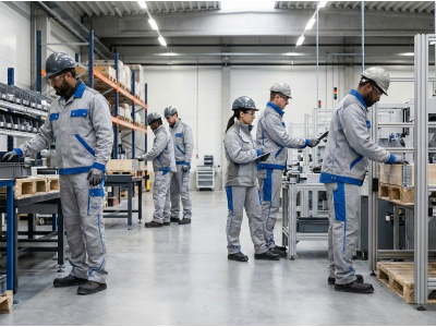 Industriālais apģērbs: kā izvēlēties, standartizēt un samazināt riskus