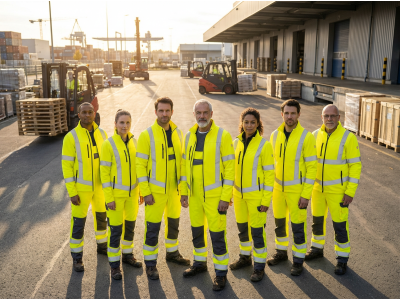 Profesionālie apģērbi, kas strādā kopā ar jūsu komandu