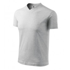 V-neck - ash melange