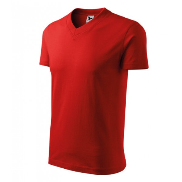 V-neck - red