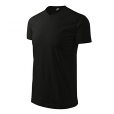 Heavy V-neck - black