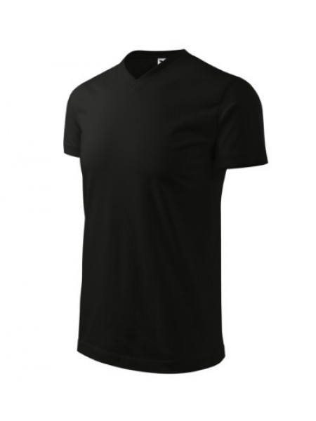 Heavy V-neck - black