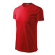 Heavy V-neck - red
