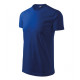 Heavy V-neck - royal blue