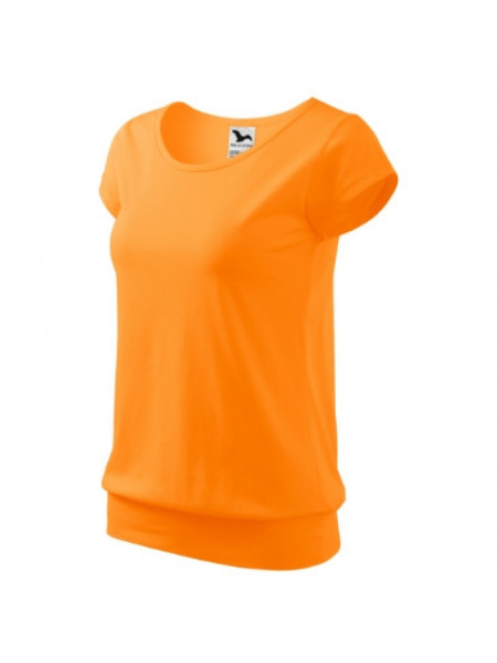 City - tangerine orange