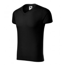 Slim Fit V-neck - black