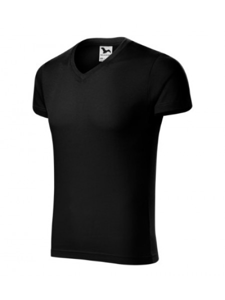 Slim Fit V-neck - black