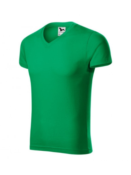 Slim Fit V-neck - kelly green