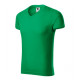 Slim Fit V-neck - kelly green