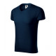 Slim Fit V-neck - navy blue