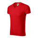 Slim Fit V-neck - red