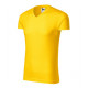 Slim Fit V-neck - yellow