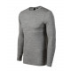 Merino Rise LS - dark gray melange