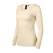 Merino Rise LS - almond