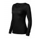 Merino Rise LS - black