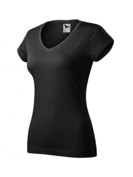 Fit V-neck - ebony gray
