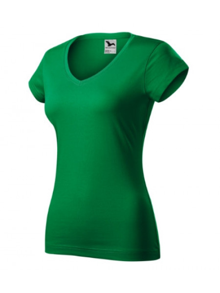 Fit V-neck - grasgrün