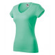 Fit V-neck - mint
