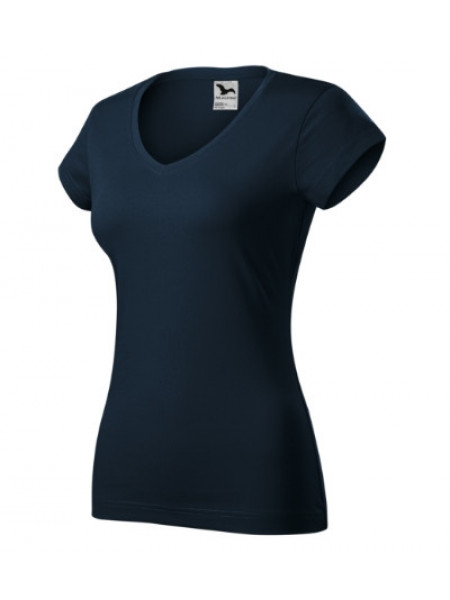 Fit V-neck - navy blue