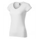 Fit V-neck - weiss