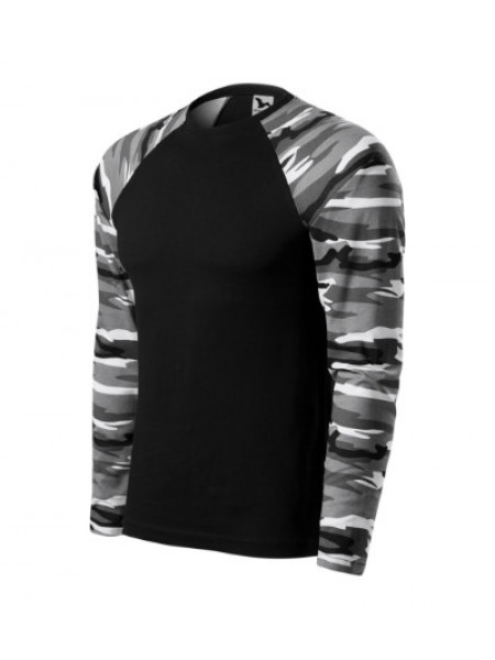 Camouflage LS - camouflage gray
