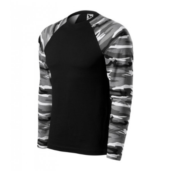 Camouflage LS - camouflage gray