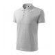 Pique Polo - ash melange