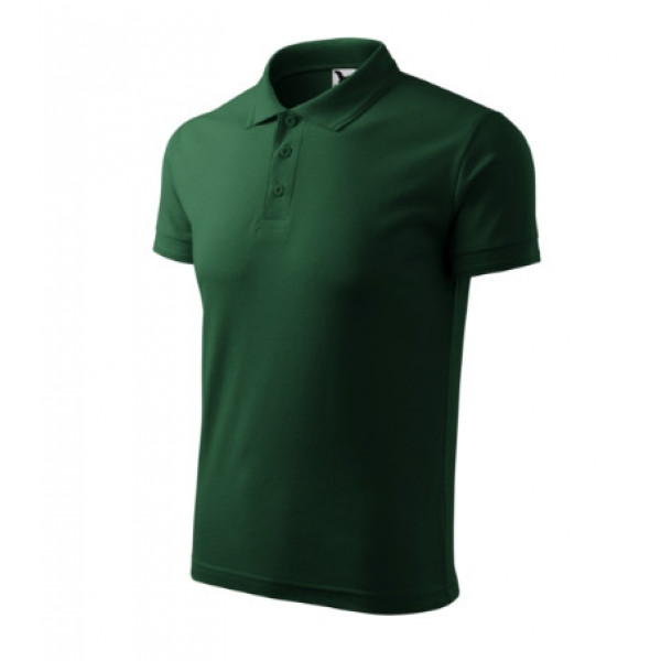 Pique Polo - dark green