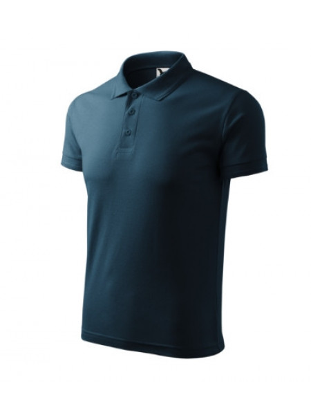 Pique Polo - marineblau