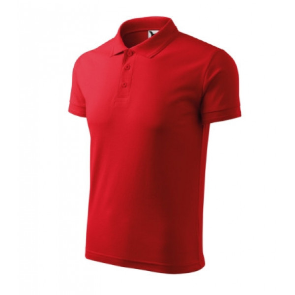 Pique Polo - red