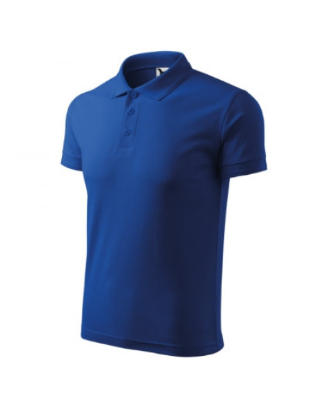 Pique Polo - royal blue