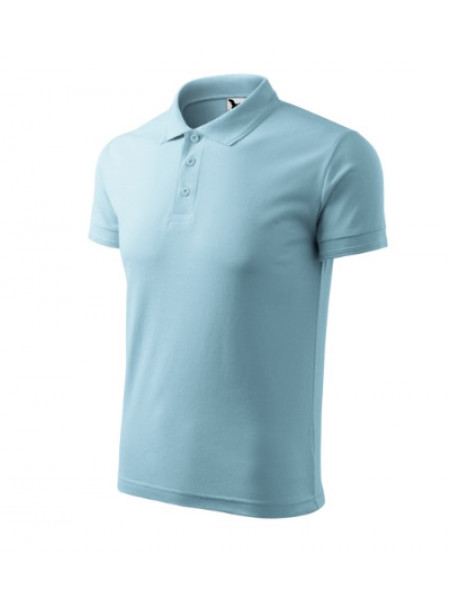 Pique Polo - sky blue