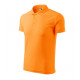Pique Polo - tangerine orange