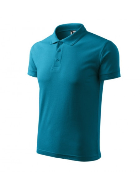 Pique Polo - turquoise