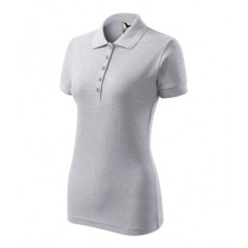 Pique Polo - ash melange