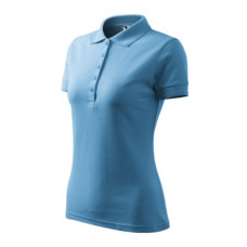 Pique Polo - azure blue
