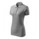 Pique Polo - dark gray melange
