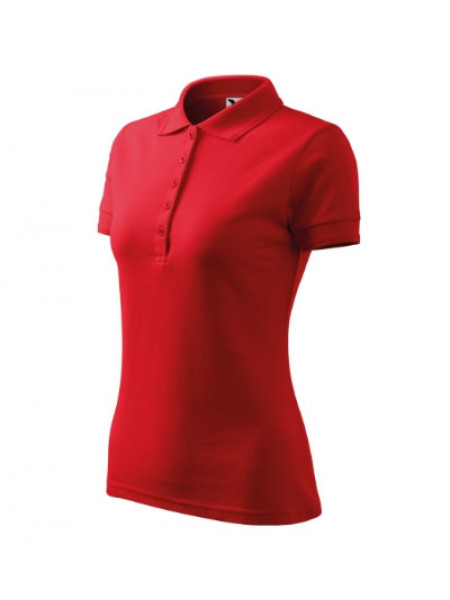 Pique Polo - red