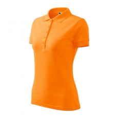 Pique Polo - tangerine orange