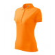 Pique Polo - tangerine orange