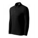 Pique Polo LS - black