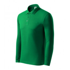 Pique Polo LS - kelly green