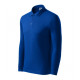 Pique Polo LS - royal blue
