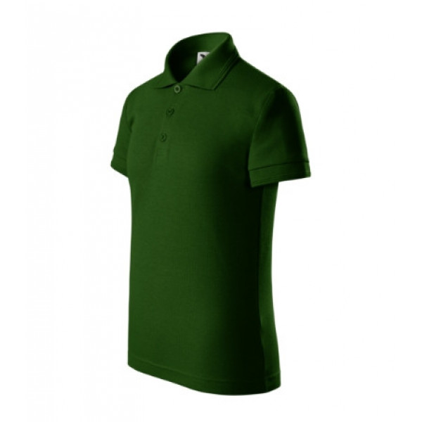 Pique Polo - bottle green