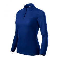 Pique Polo LS - royal blue